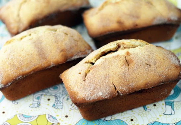 Eggnog Saigon cinnamon swirl bread