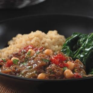 Eggplant & chickpea stew