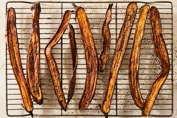 Eggplant bacon