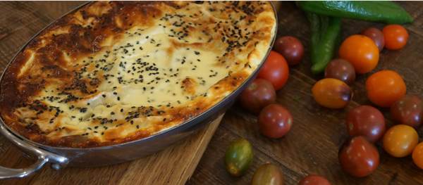 Eggplant börek