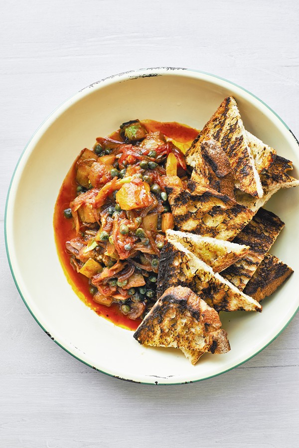 Eggplant caponata