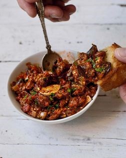 Eggplant caponata