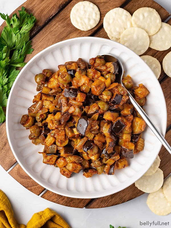 Eggplant caponata