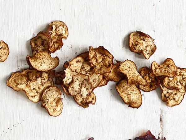 Eggplant chips