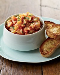 Eggplant compote