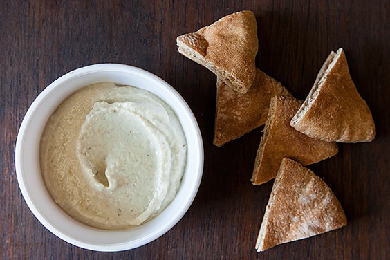 Eggplant dip with yogurt (Borani-e bademjan)