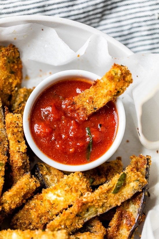 Eggplant fries