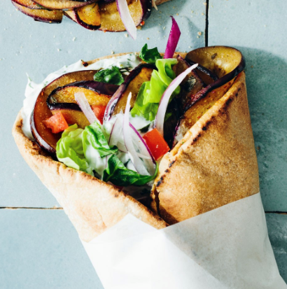 Eggplant gyros