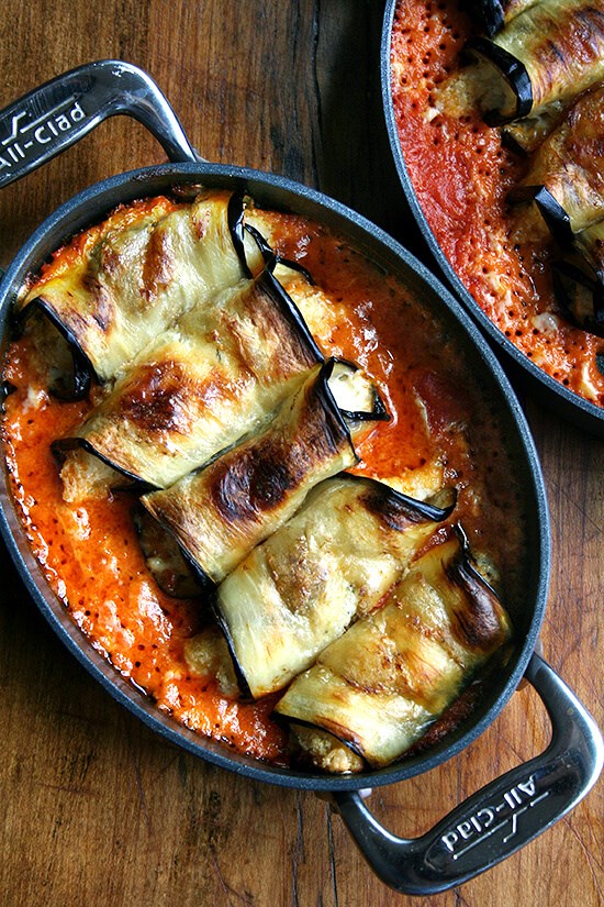 Eggplant involtini