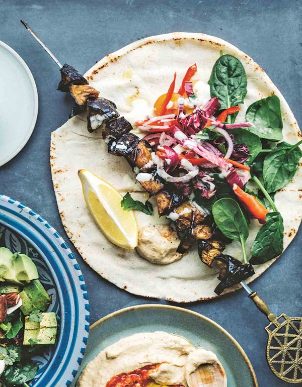 Eggplant kebabs