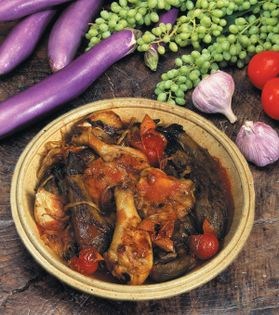 Eggplant khoresh (Khoresh-e bademjan)