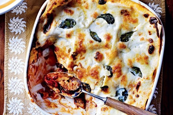 Eggplant lasagne