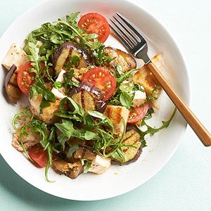 Eggplant panzanella