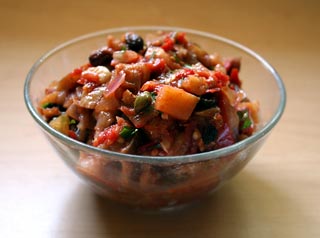Eggplant relish