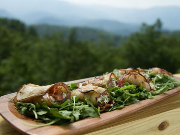 Eggplant rolls with ham and cheese (Involtini di melanzane)