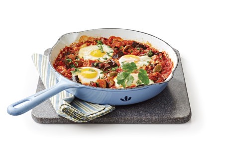 Eggplant shakshuka