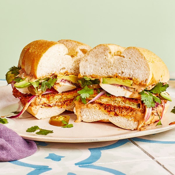 Eggplant tortas Milanesa 