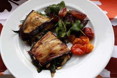 Eggplant wraps