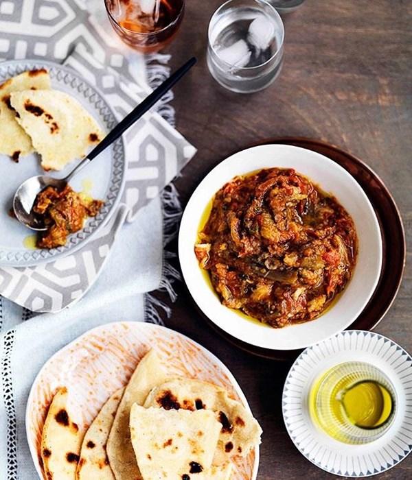 Eggplant zaalouk
