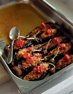 Eggplants with meat (Karniyarik)