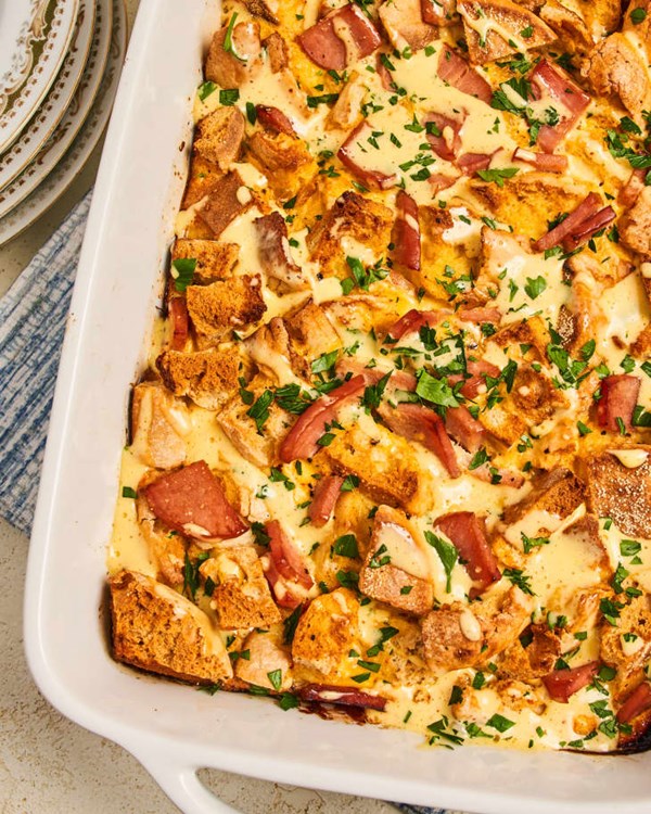Eggs Benedict casserole