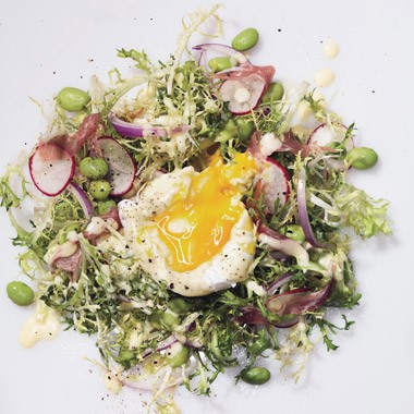 Eggs Benedict salad