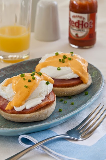 Eggs Benedict  with hot Hollandaise