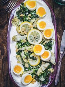 Eggs Sardou, sort of 