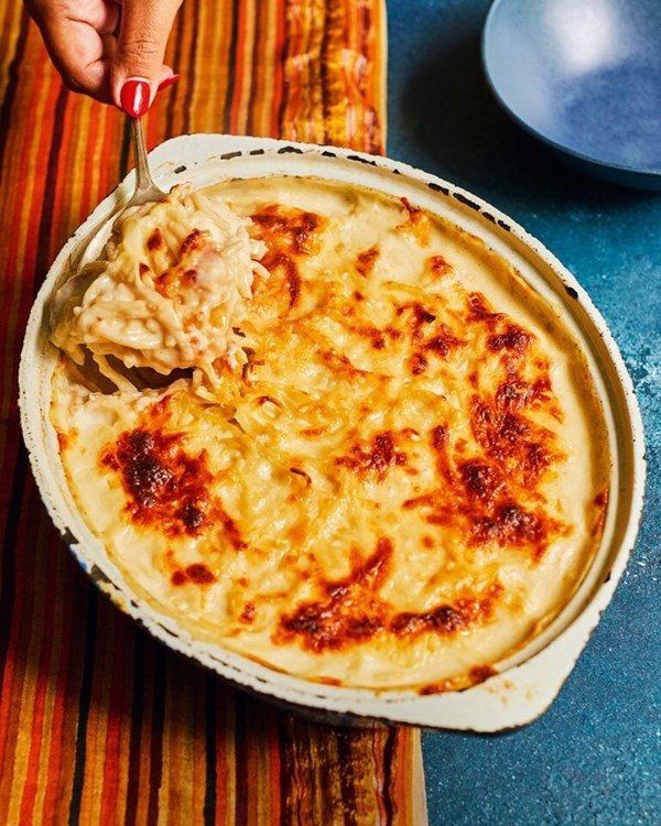 Egyptian chicken pasta bake (Negresco) [Soha Darwish]