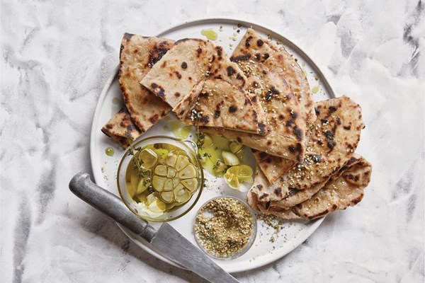 Egyptian flatbread (Aish baladi)