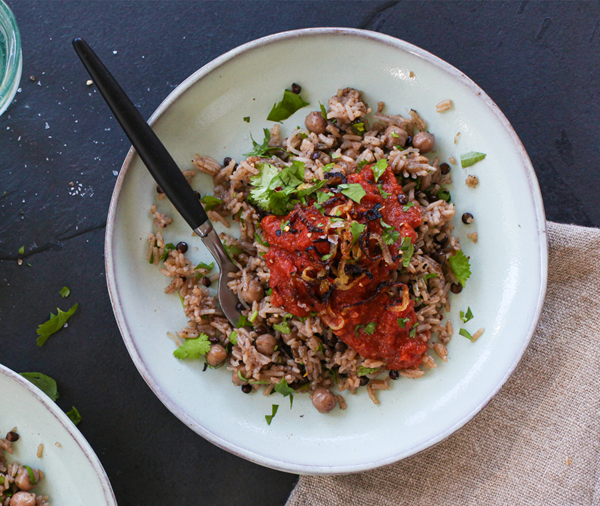 Egyptian koshari