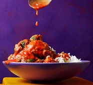 Egyptian-style rice meatballs