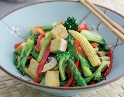 Eight-vegetable tofu
