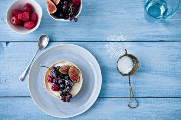 Elderflower cream tartelettes