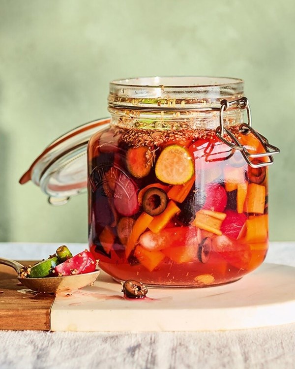 Elderflower giardiniera