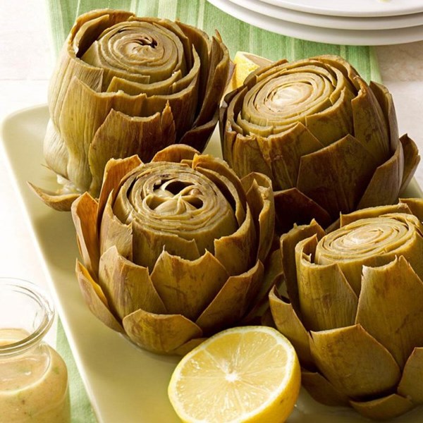 Elegant artichokes