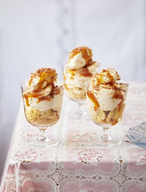 Elena's layered banana dessert