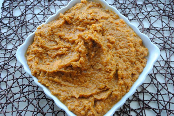 Elizabeth Karmel’s sweet potato bourbon mash