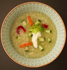 Elle McPherson's fennel soup