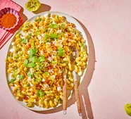 Elote-inspired pasta salad