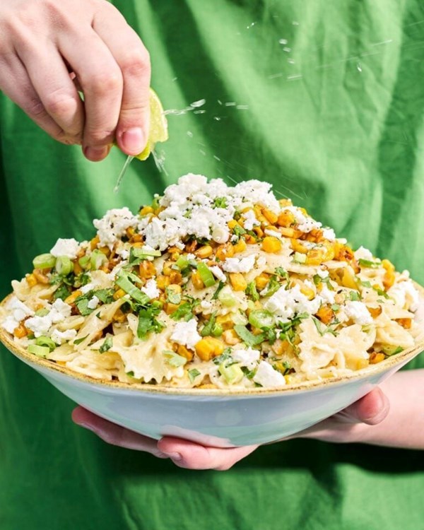Elotes pasta salad 