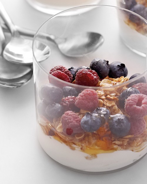 Emeril's anytime yogurt parfaits