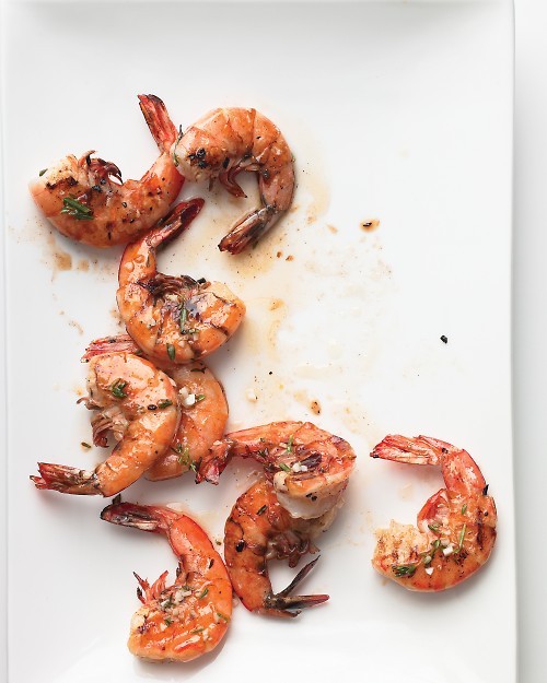 Emeril's lemon-herb grilled shrimp