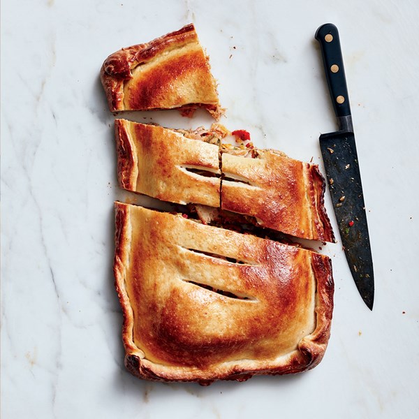 Empanada Gallega with tuna