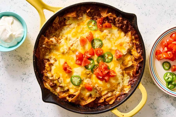 Enchilada skillet