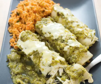 Enchiladas verdes