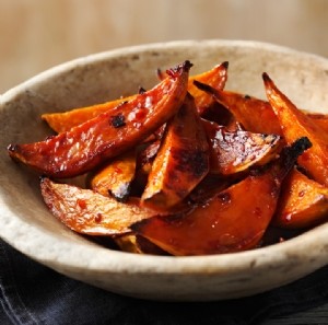 Encona Thai sweet chilli sweet potato wedges
