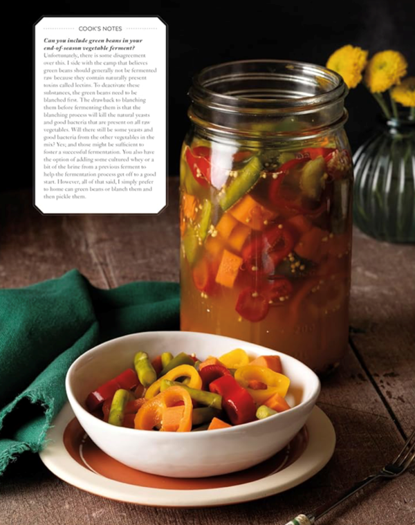 End-of-season vegetable ferment