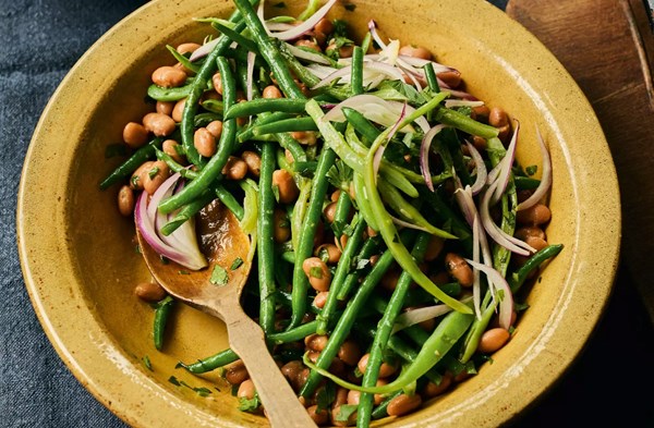 End-of-summer bean salad