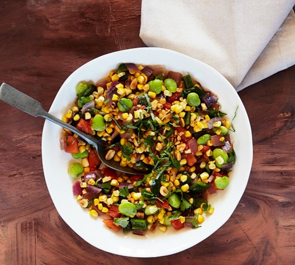 End-of-summer succotash